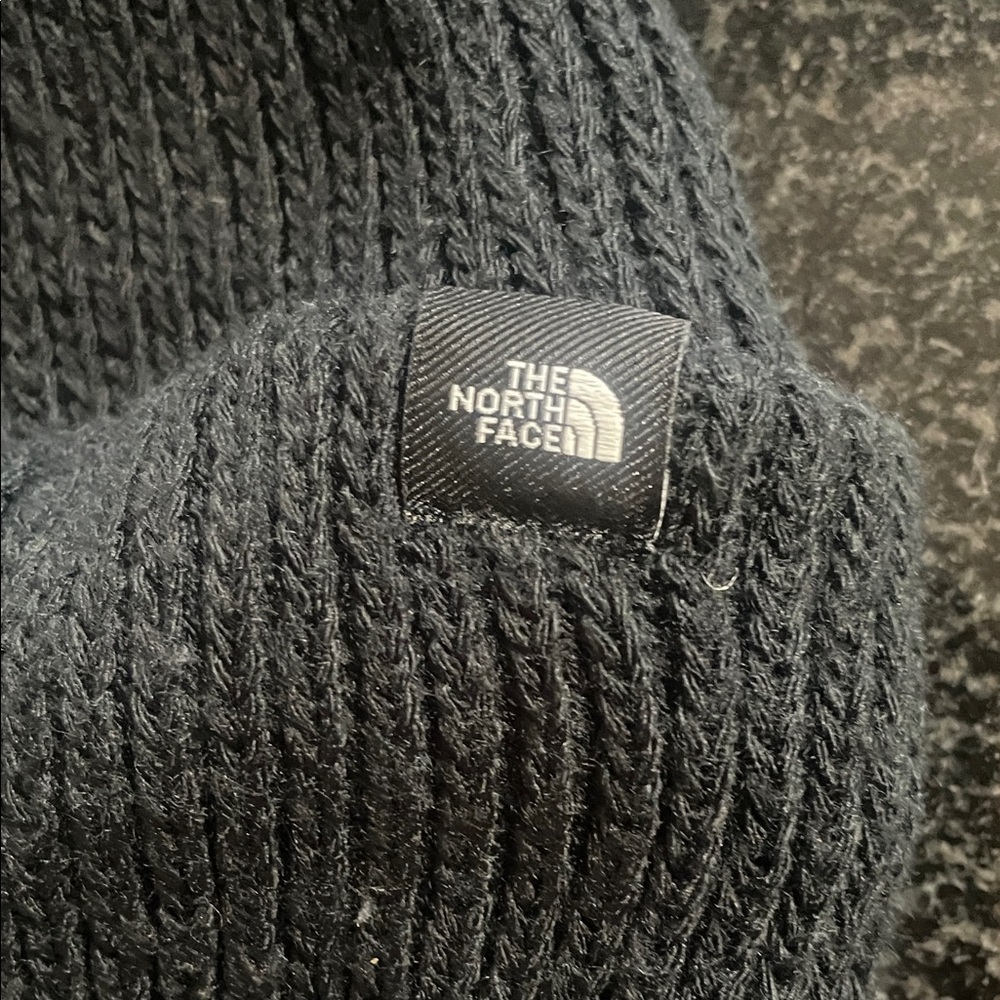 The North Face Dark Gray Knit Beanie - Picture 2 of 4
